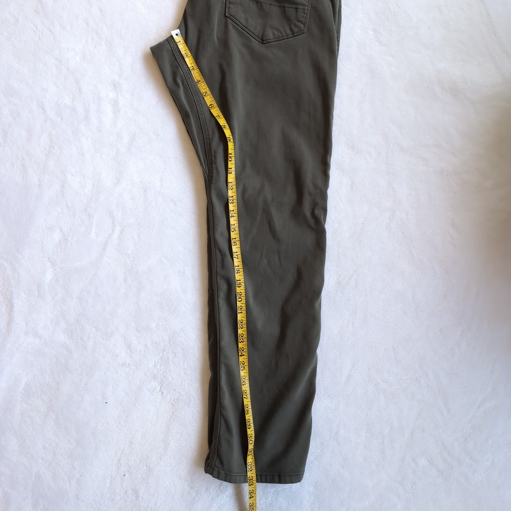 DU/ER No Sweat Pants Men 36x32 Olive Green N2X Relaxed Taper Performance Stretch - Picture 9 of 9